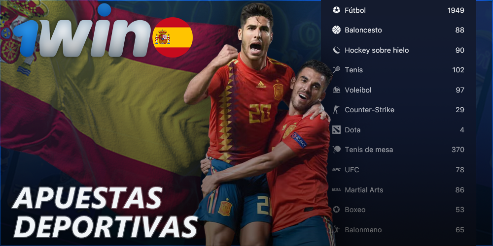 Apuestas deportivas en 1Win España