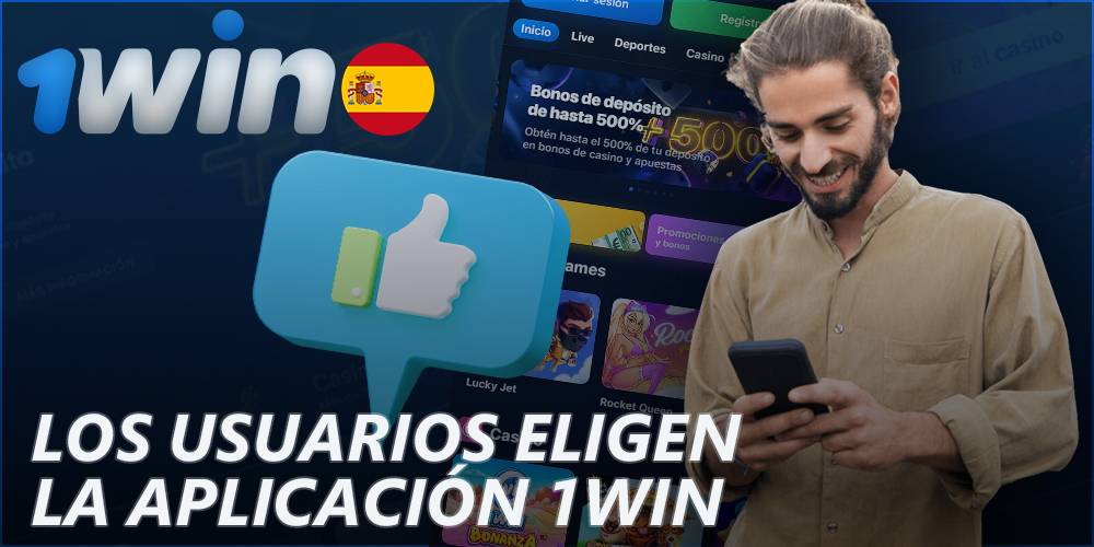 Los españoles eligen la aplicación 1Win