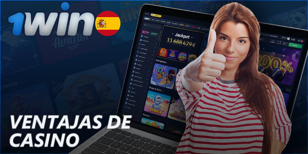 Beneficios de 1Win Casino para españoles