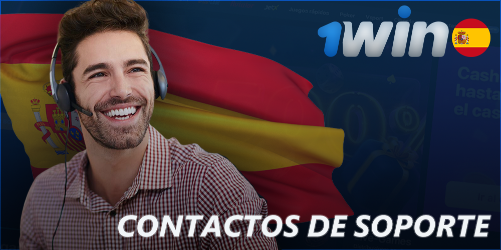 Contactos de soporte de 1Win en España