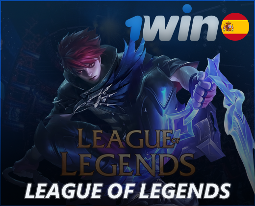 League of Legends apostando en 1Win