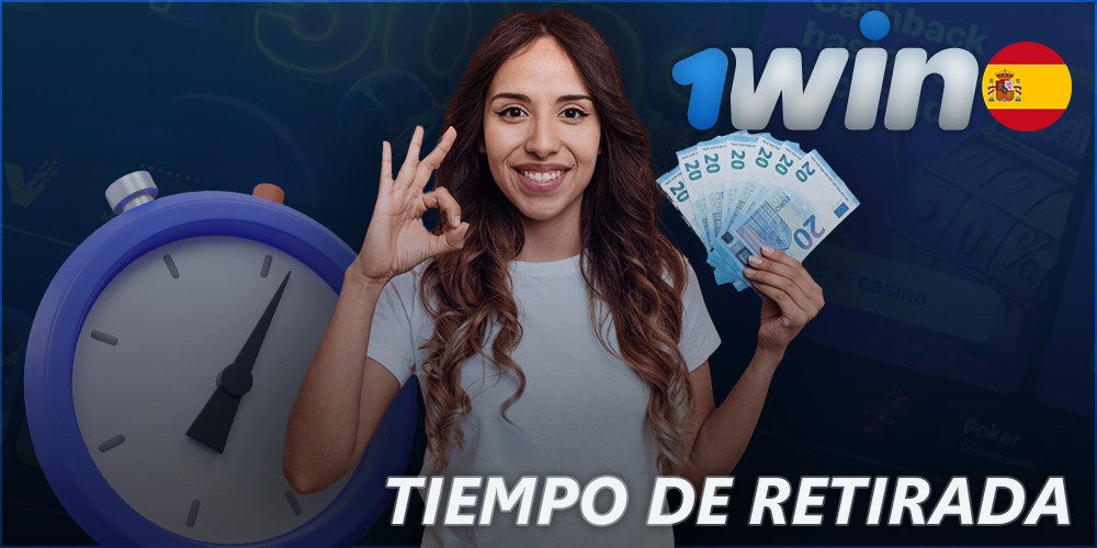 Tiempo para retirar dinero de 1Win